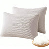 2PCS Cooling Pillow: Breathable Summer Cervical Neck Support For Home Sleep, Bed Pillows For Sleeping, 2026 New Pillows Standard Size For Side, Back & Stomach Sleepers, Cooling Pillows For Bed
